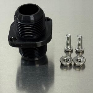 16an single bulkhead fitting