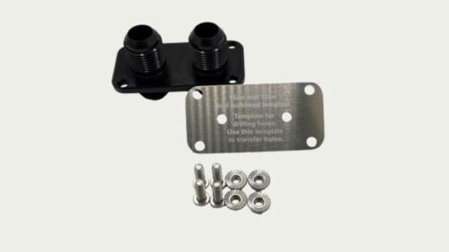 -12AN dual male bulkhead fitting.