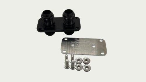 -12AN dual male bulkhead fitting. - Image 2