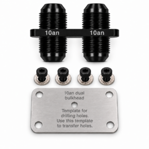 10AN / 10AN Dual Bulkhead Kit