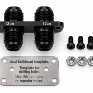 PNR 12AN / 12AN dual bulkhead fitting kit